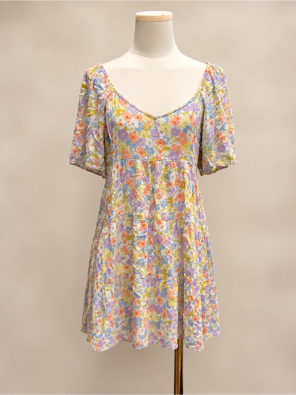 Billabong End of Summer Pastel Mini Dress